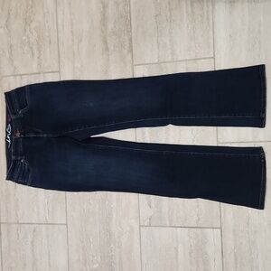 INC Curvy Bootcut Jeans Macy's Women's 6 Dark Blue Denim Stretch